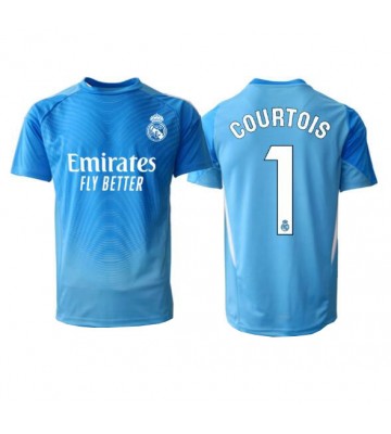 Real Madrid Thibaut Courtois #1 Brankářské Domácí Dres 2025-26 Krátký Rukáv